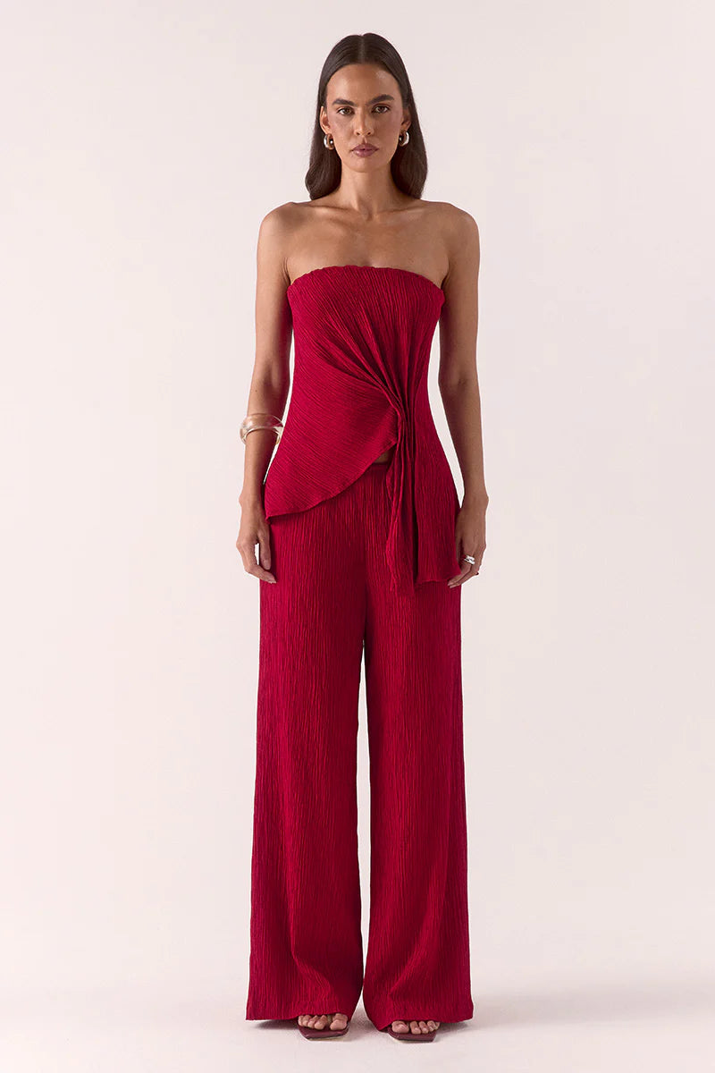 PRE ORDER Aine Pants - Raspberry