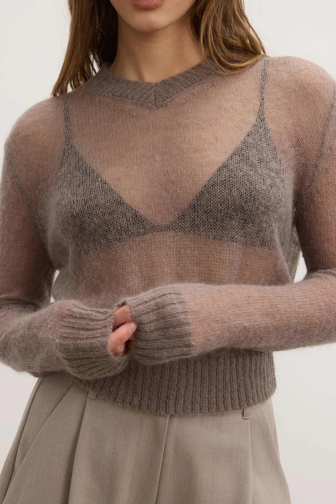 Maudie Knit - Smoke