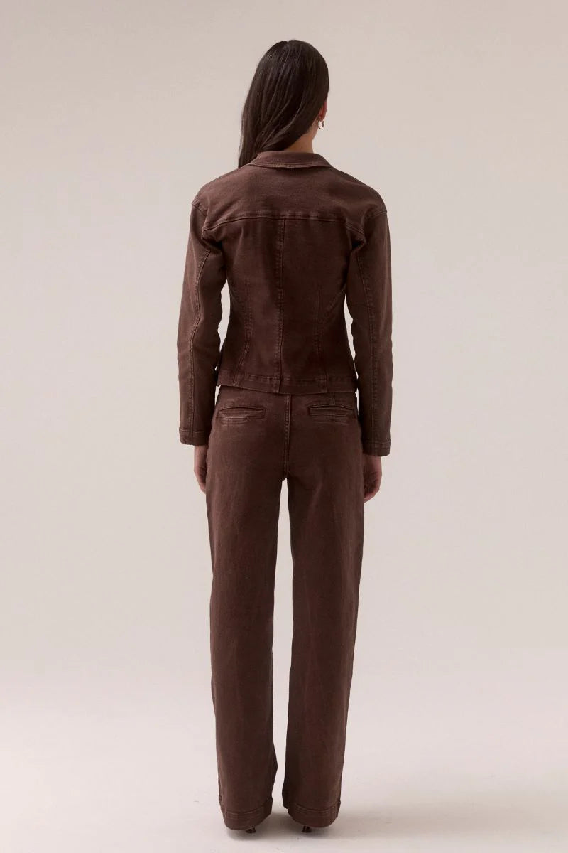 ZYRA JEANS - RAISIN