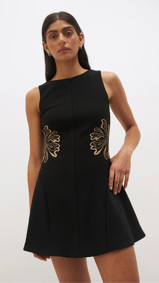 Maya Mini Dress Black