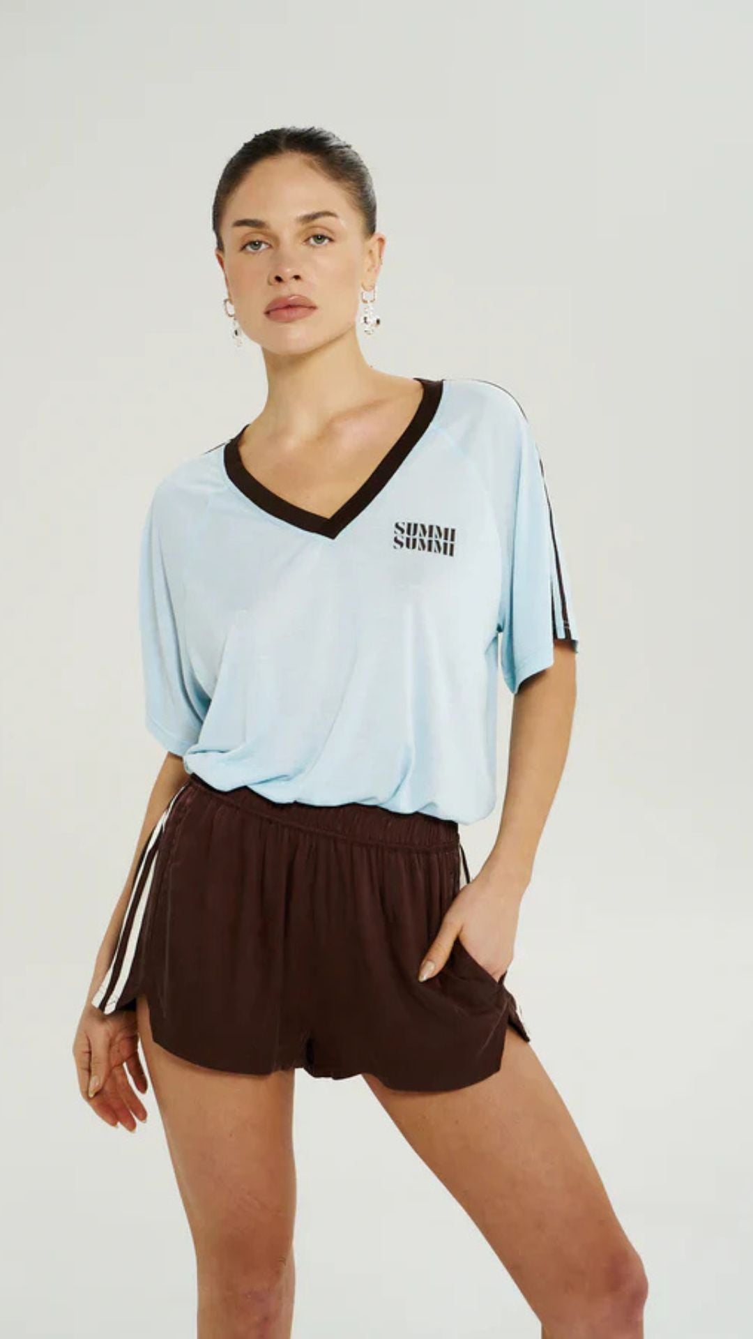SPORTY SHORTY - CHOCOLAT