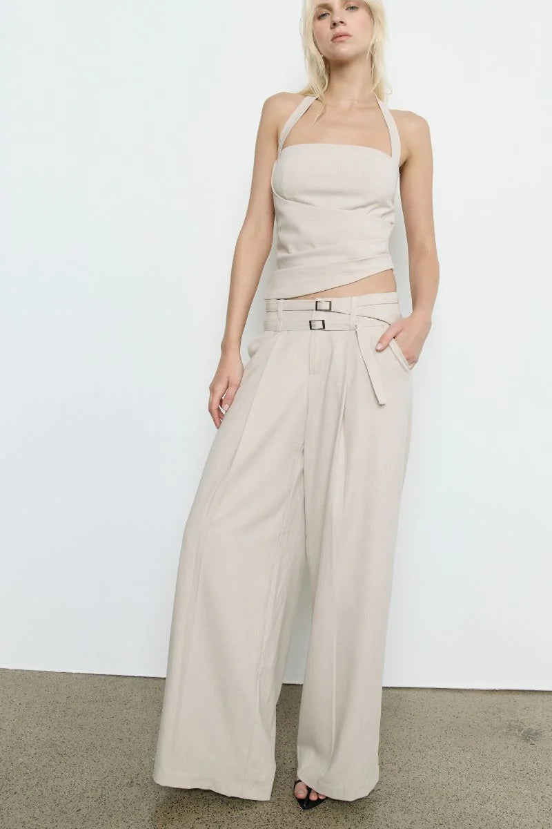 PRIYA TOP BEIGE