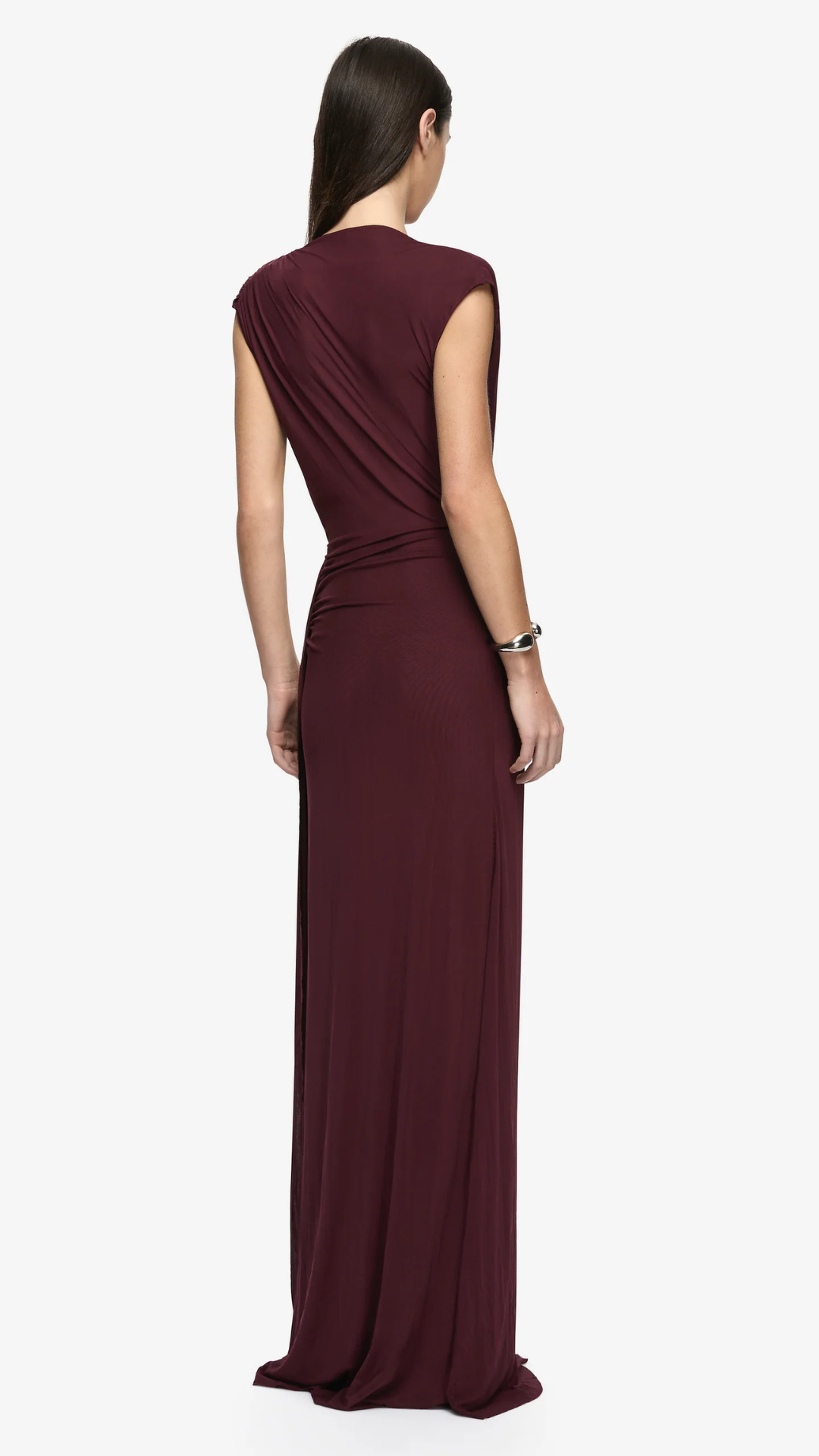 ODEA MAXI DRESS - PLUM