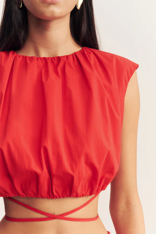 COMING SOON - CAMPBELL GATHERED TOP - GOJI