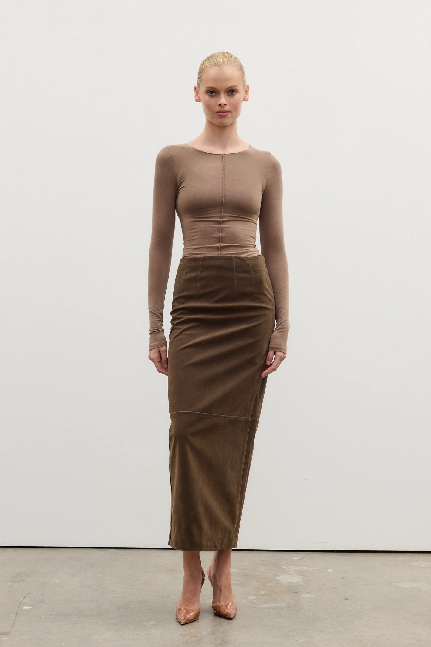 ANISA TOP - CLAY