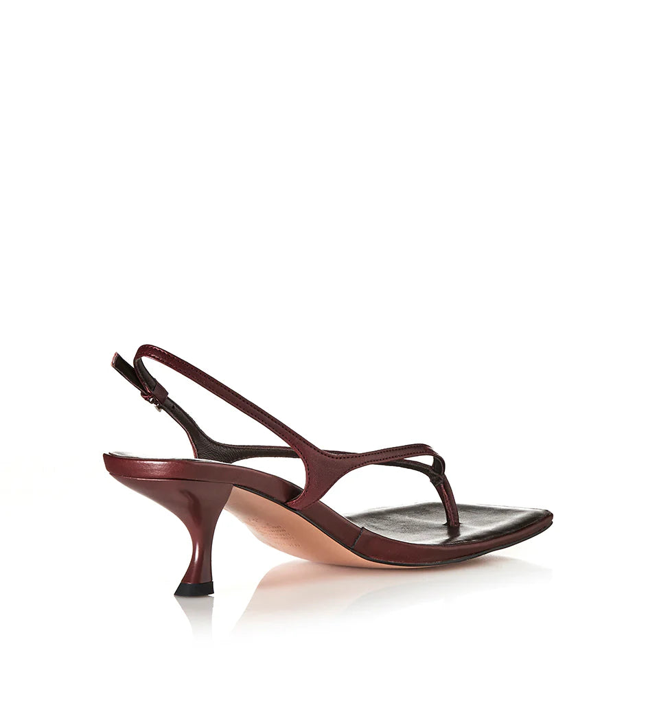 Arlo - Burgundy Oily Leather