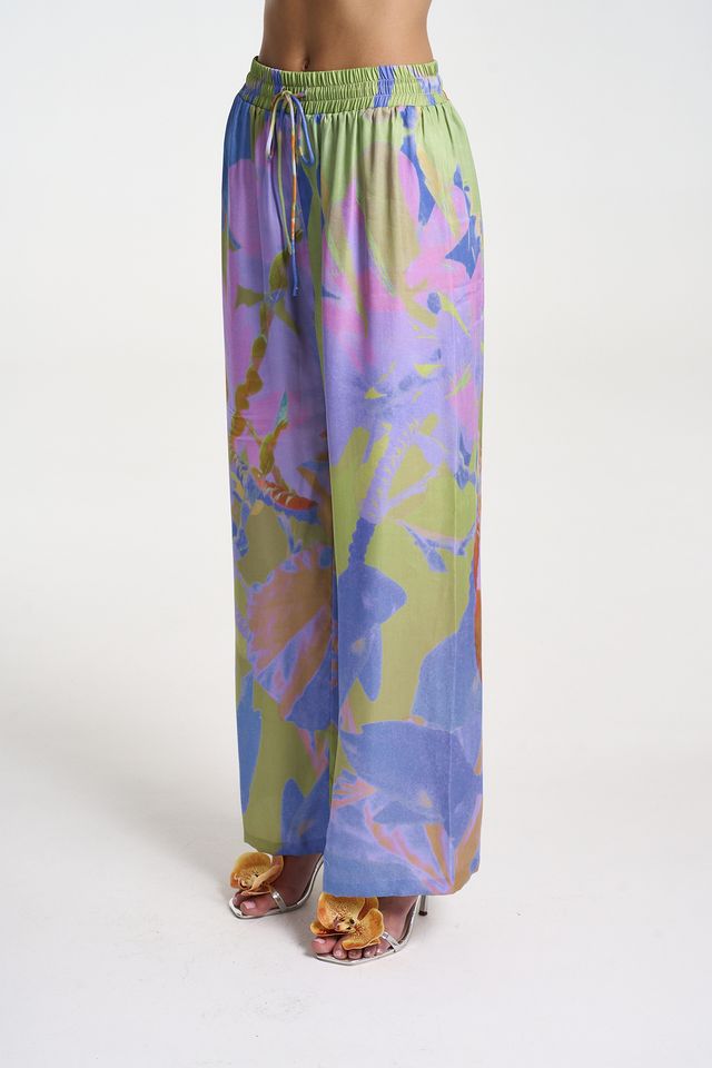 Wide Leg Pant - Banana