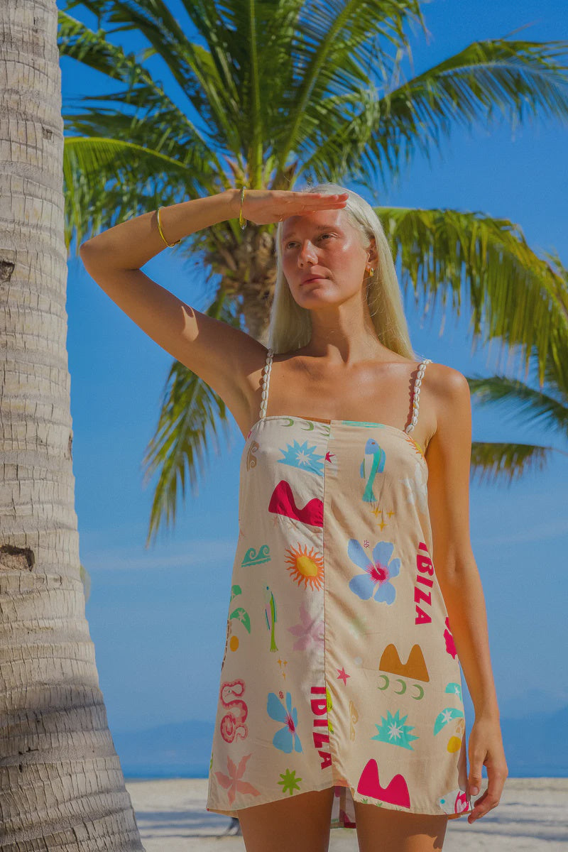 COCO BEACH SHIFT DRESS