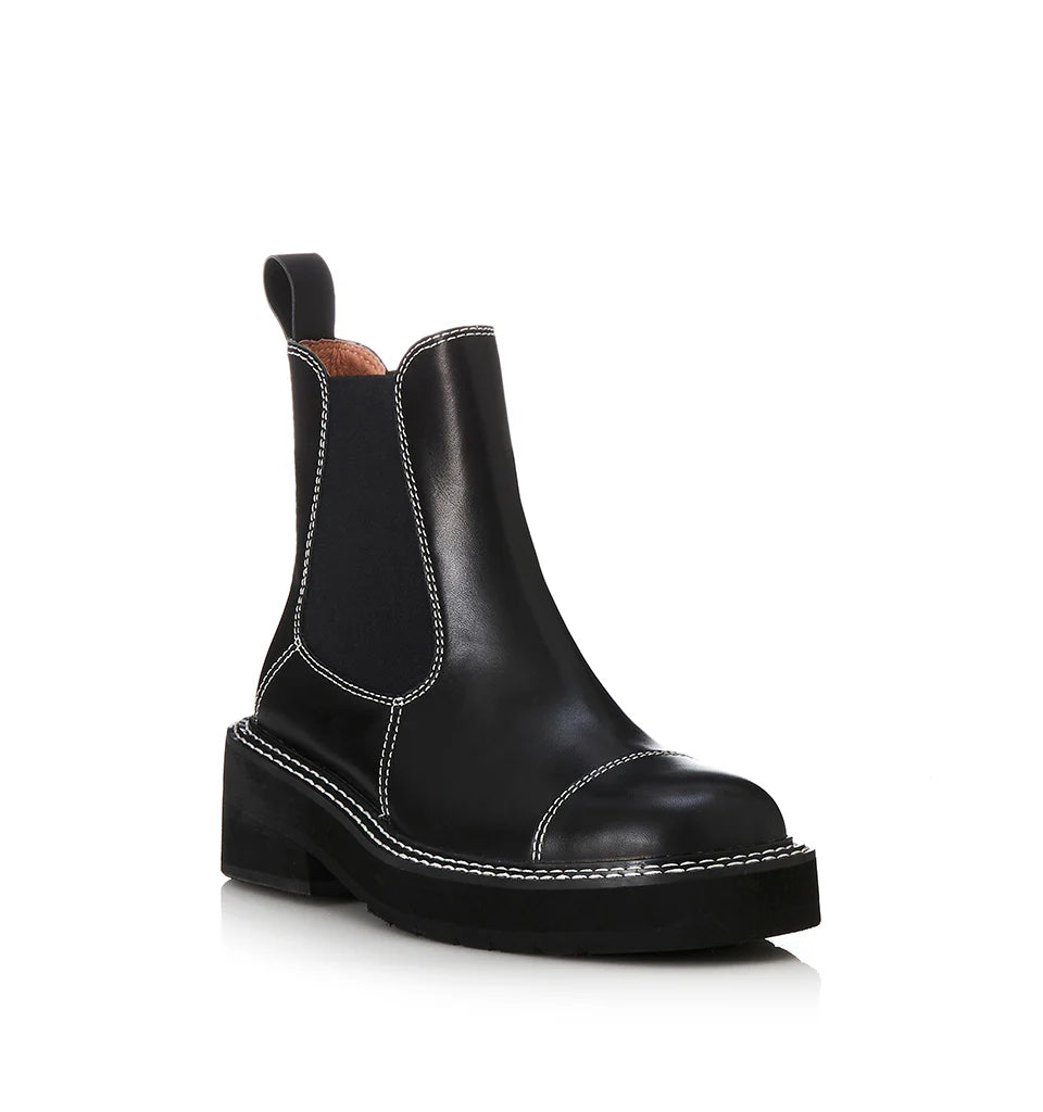 COMING SOON - EBONY - BLACK LEATHER
