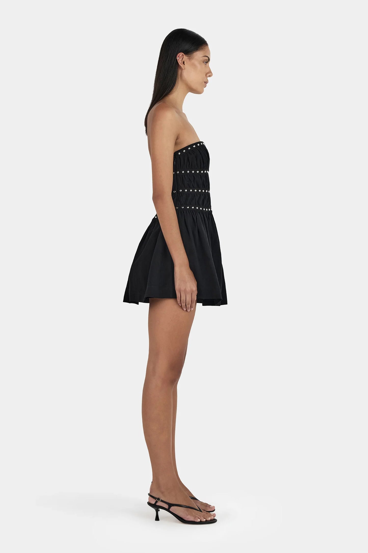 The Jenny Studded Mini Dress