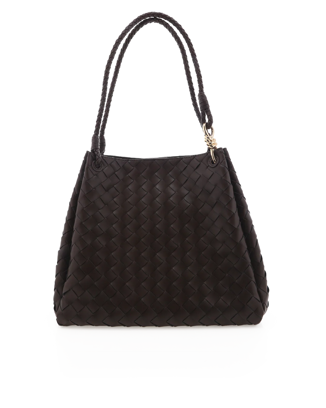 LENI SHOULDER BAG - CHOCOLATE
