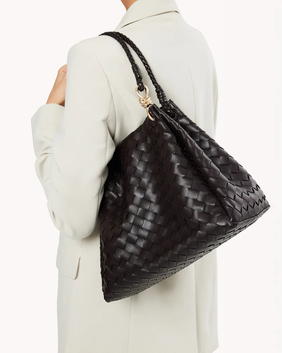 LENI SHOULDER BAG - CHOCOLATE