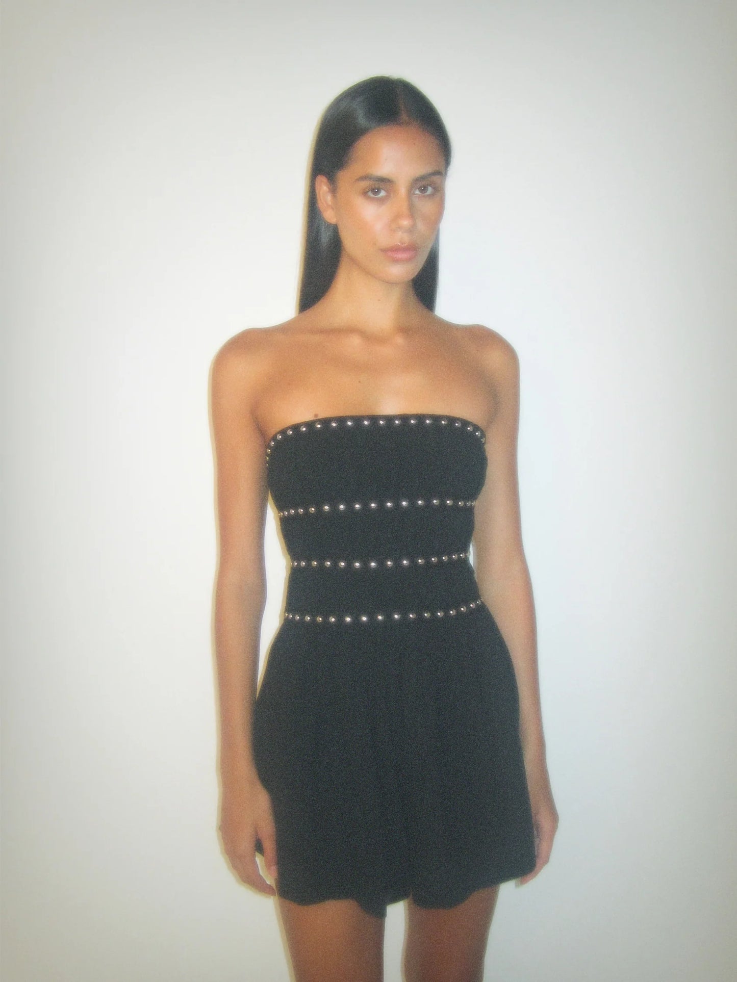 The Jenny Studded Mini Dress