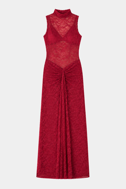 Mariam Maxi Dress Lipstick