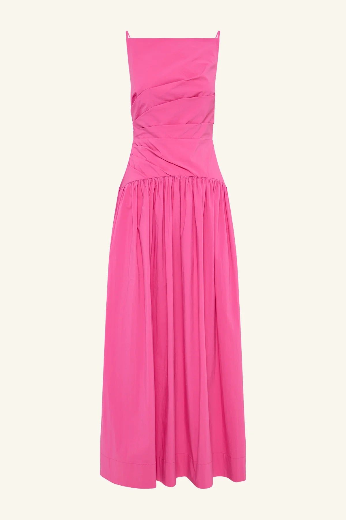 Campbell Square Neck Maxi Dress - Pink