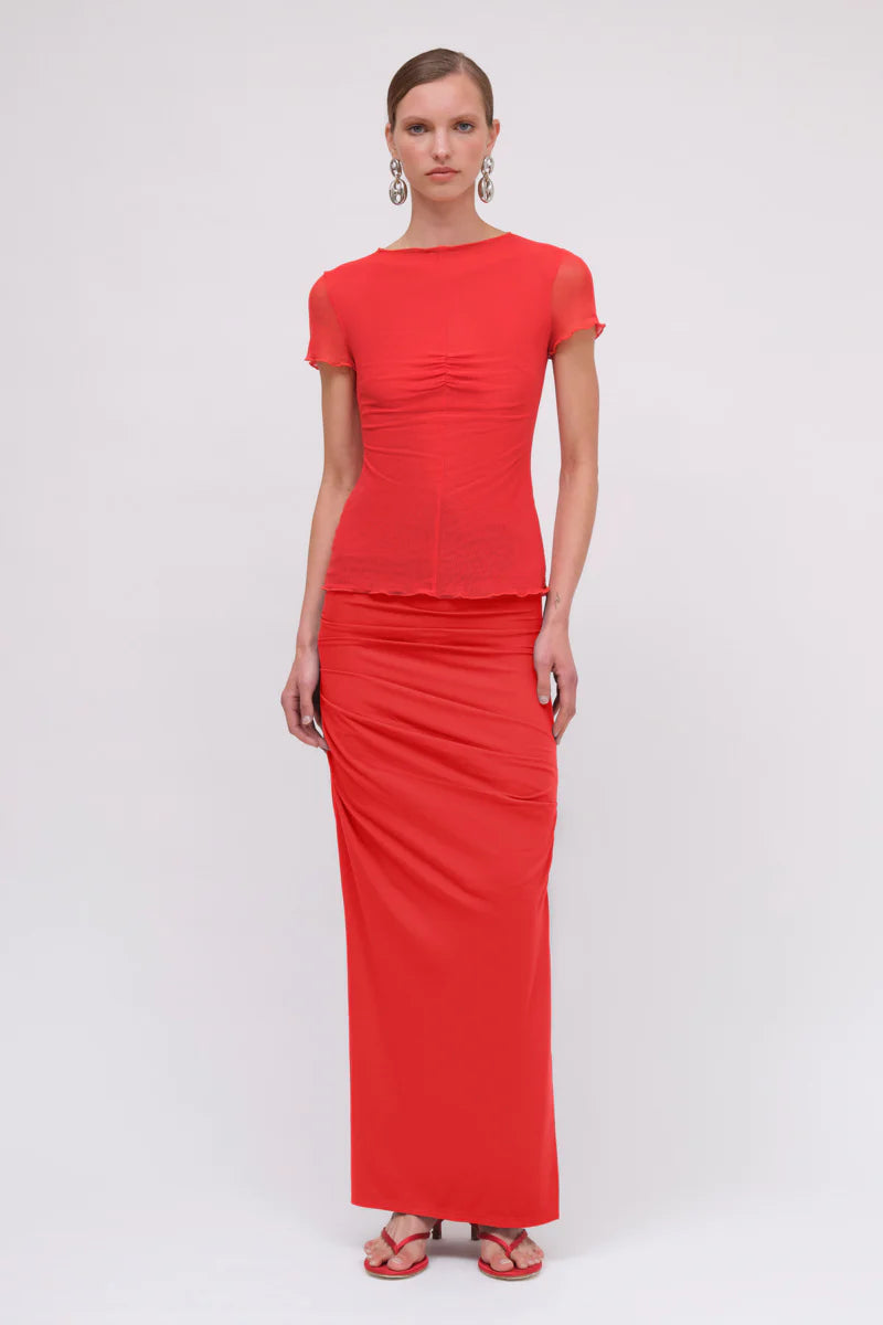 Christy Cap Sleeve Top