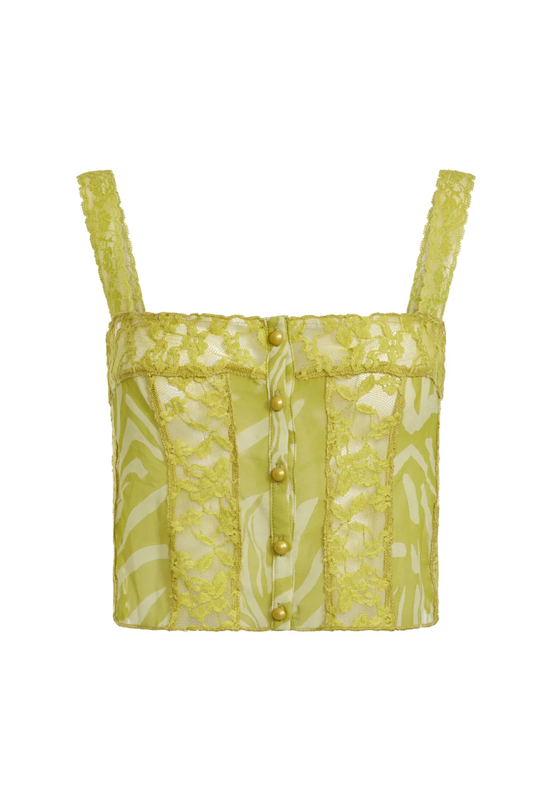KAIA CAMI - CHARTREUSE