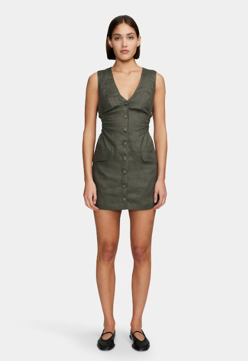 CHARLIE MINI DRESS - BLACK