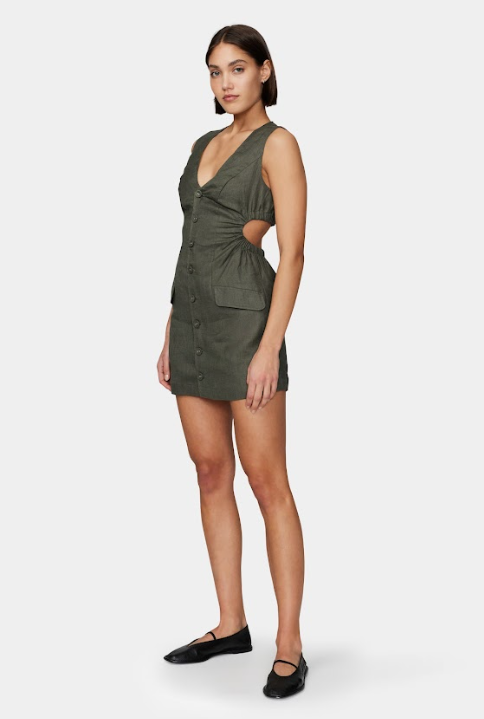 CHARLIE MINI DRESS - BLACK
