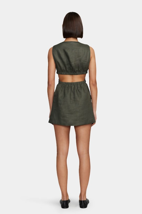 CHARLIE MINI DRESS - BLACK