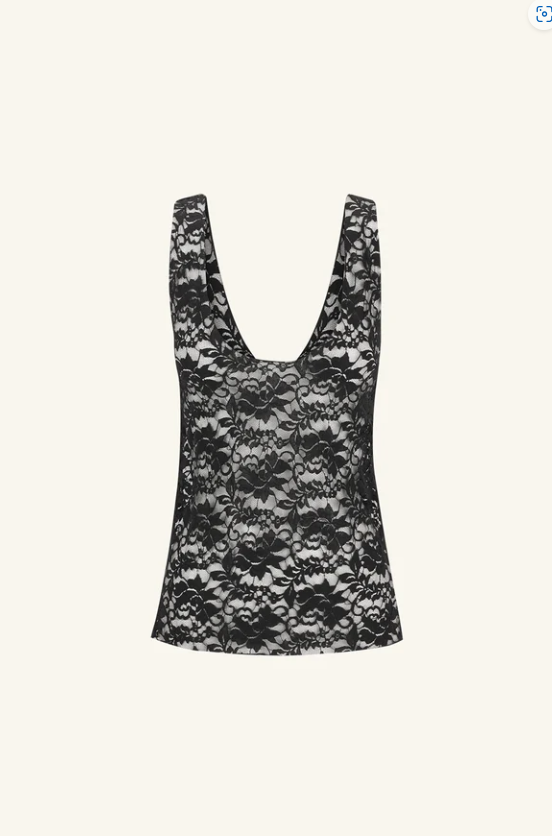WALLIS LACE SCOOP NECK TANK