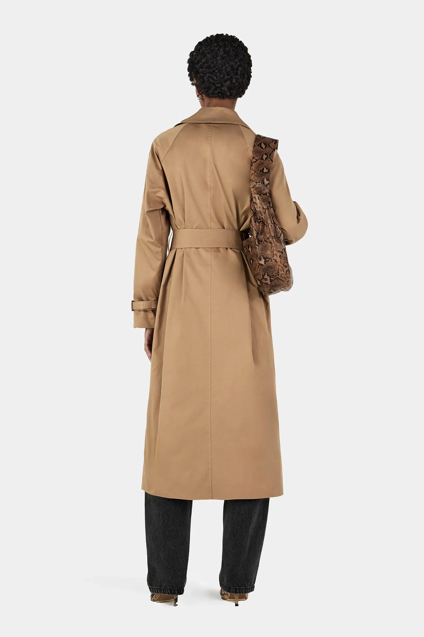 TEDDY TRENCH TAUPE