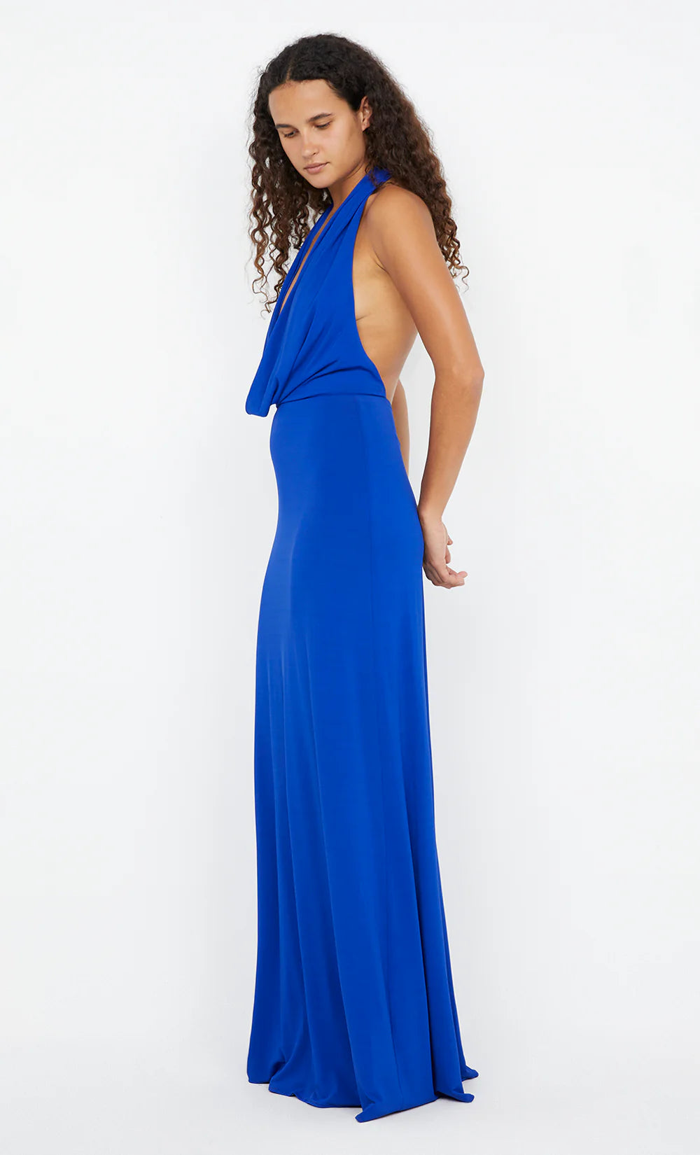 NESSIE COWL MAXI DRESS