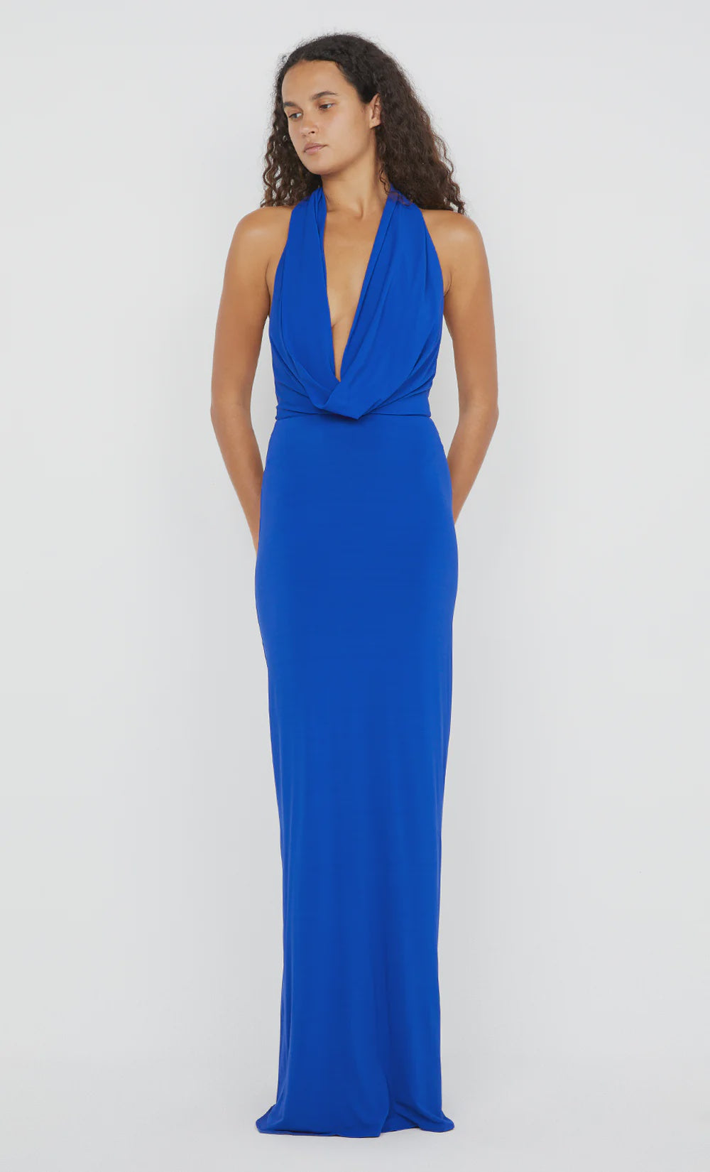 NESSIE COWL MAXI DRESS