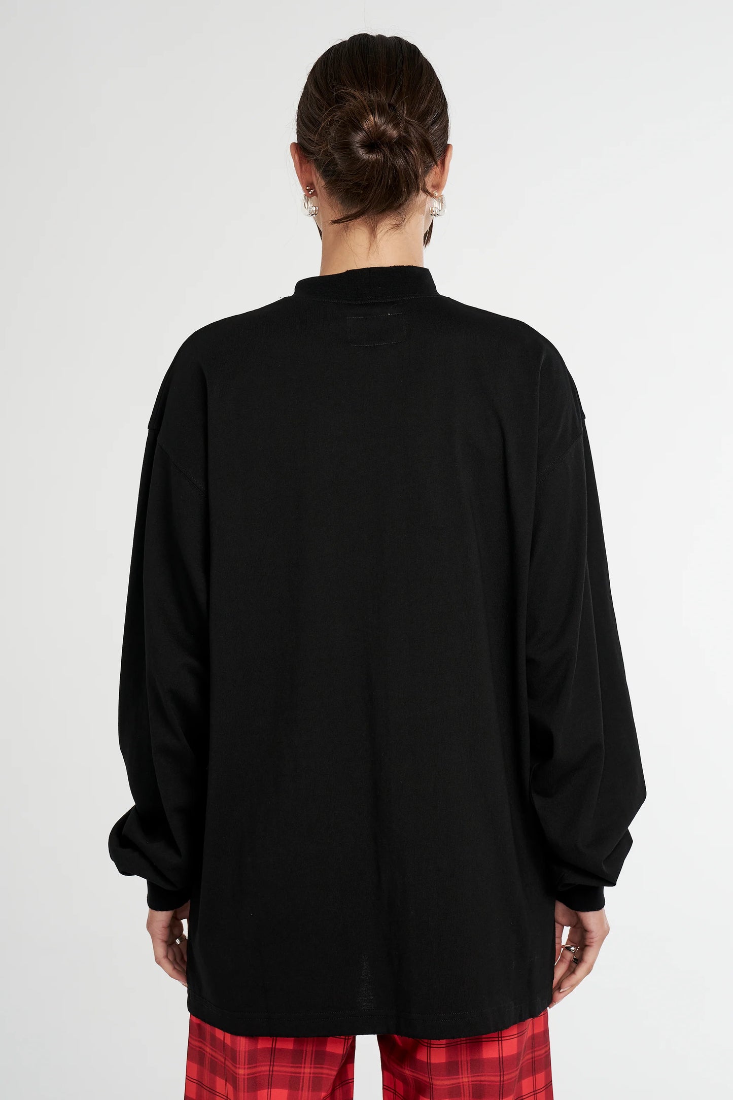 LS BAND TEE - BLACK