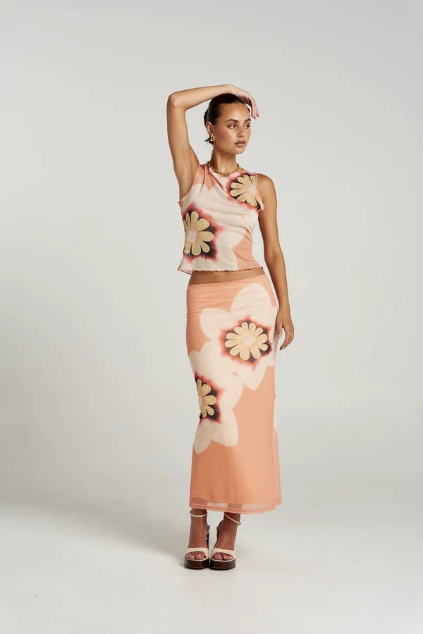 SUMMI SKIRT - HARLEQUIN