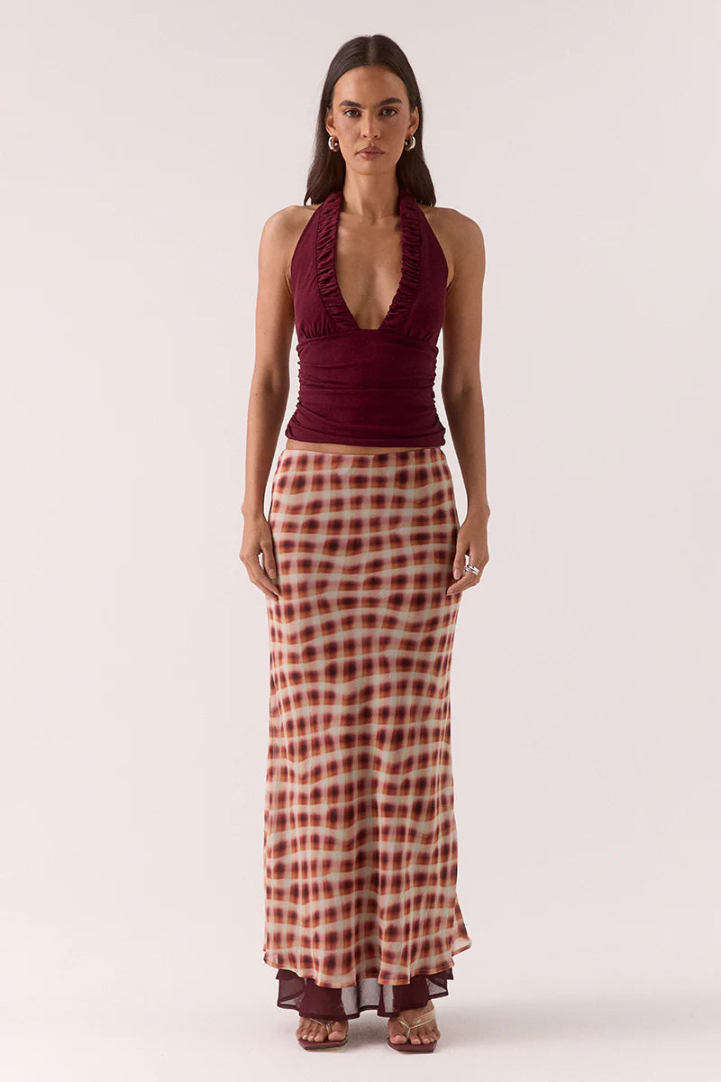 PRE ORDER Alora Top - Plum