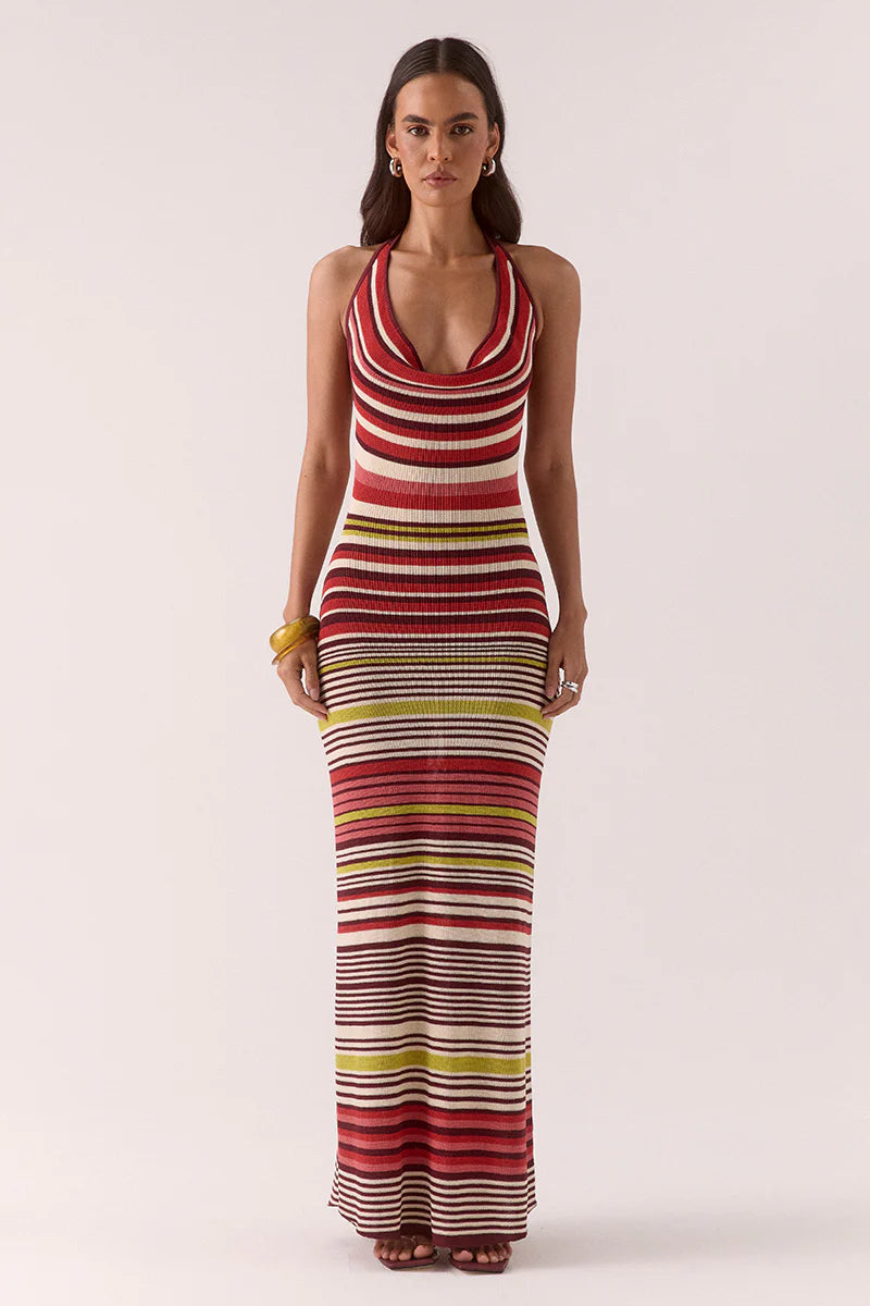 PRE ORDER Pandora Knit Dress - Stripe