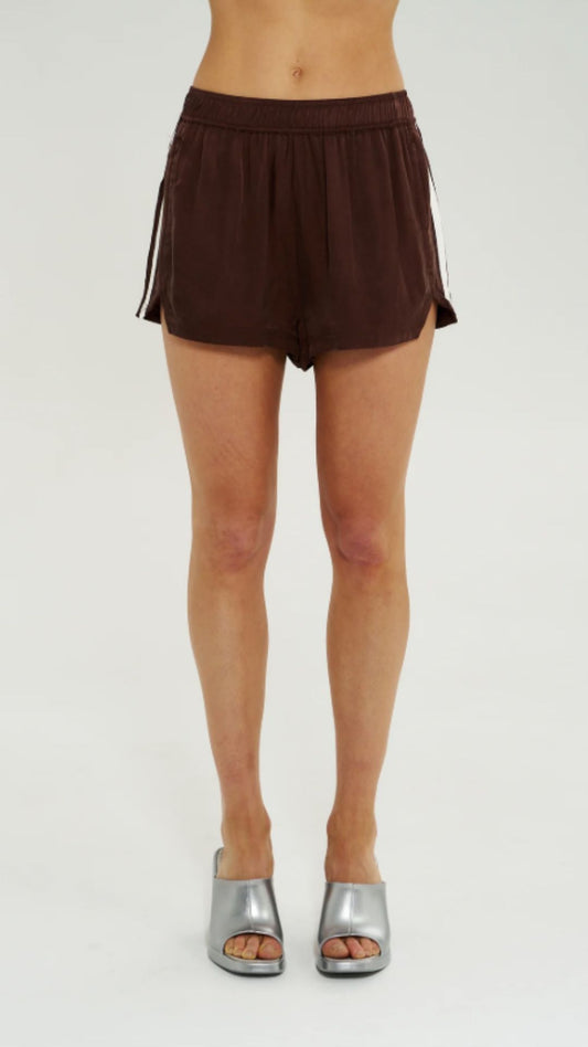 SPORTY SHORTY - CHOCOLAT