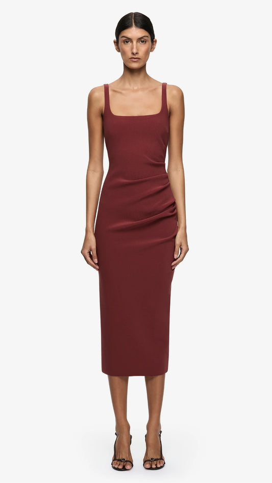 Karina Tuck Midi Dress
