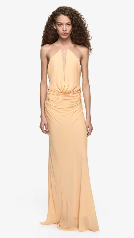 CELIA KEYHOLE MAXI DRESS