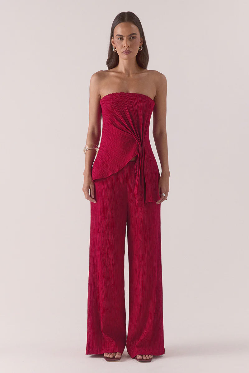 PRE ORDER Aine Pants - Raspberry