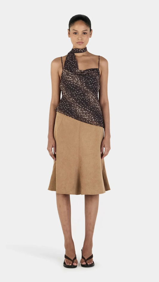 CASSIA SCARF TOP
