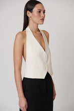 Load image into Gallery viewer, BAYSE- CORI VEST - IVORY
