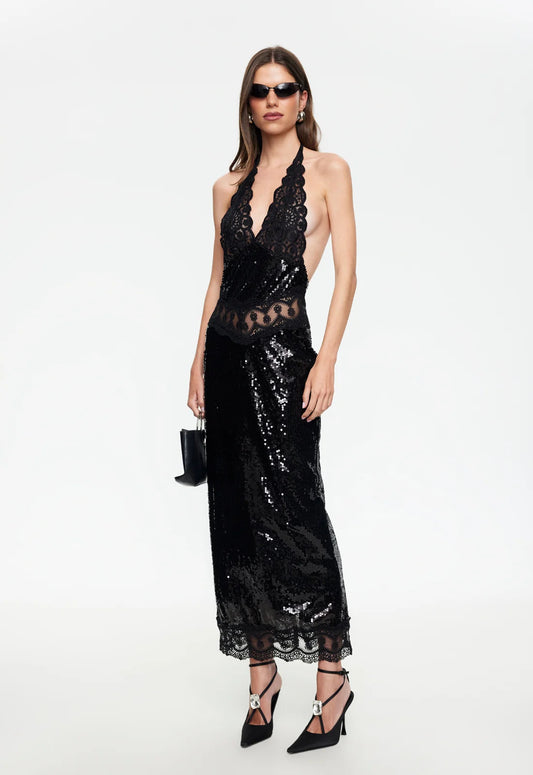 SOLANA MAXI DRESS - DUSK