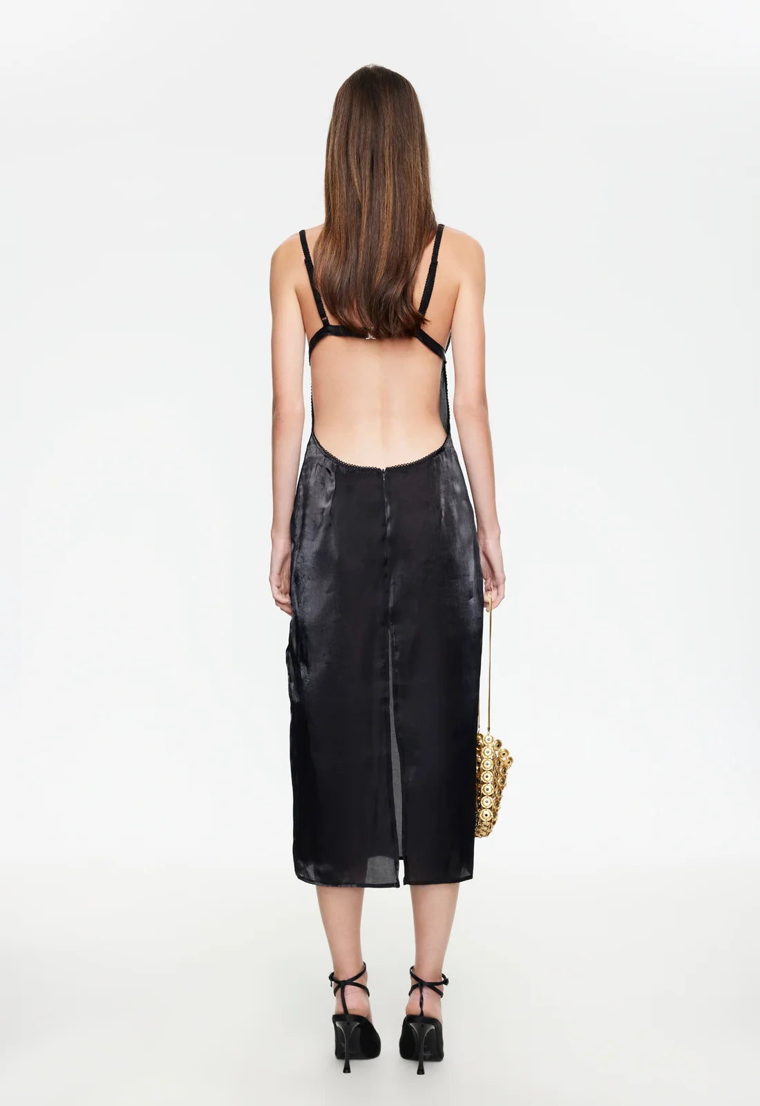 ELECTRA MIDI DRESS - NOIR