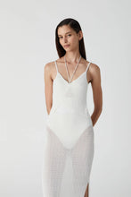 Load image into Gallery viewer, MISHA - CLEMENCY MAXI DRESS IVORY
