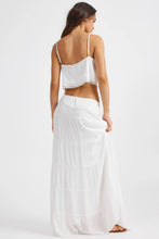 Load image into Gallery viewer, SNDYS - OPHELIA MAXI SKIRT - WHITE
