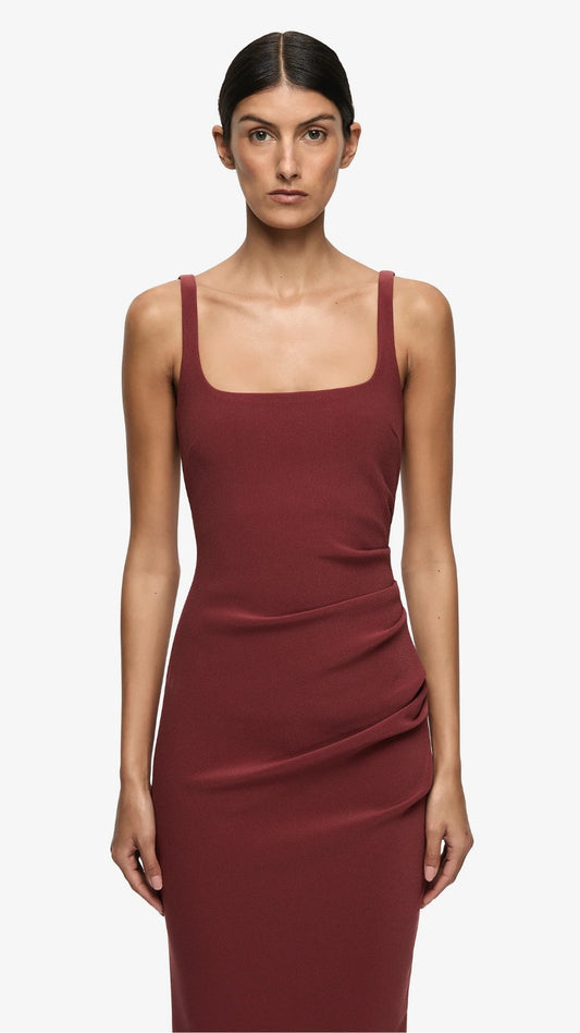 Karina Tuck Midi Dress