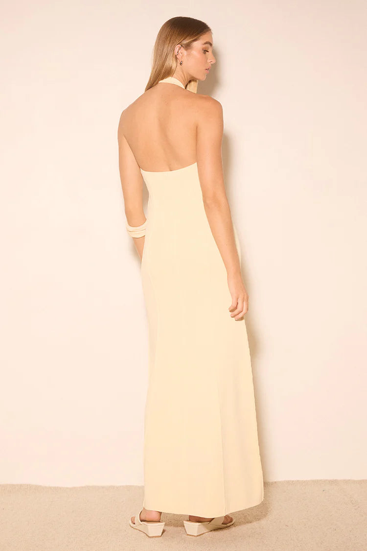 Nile Knit Dress - Butter
