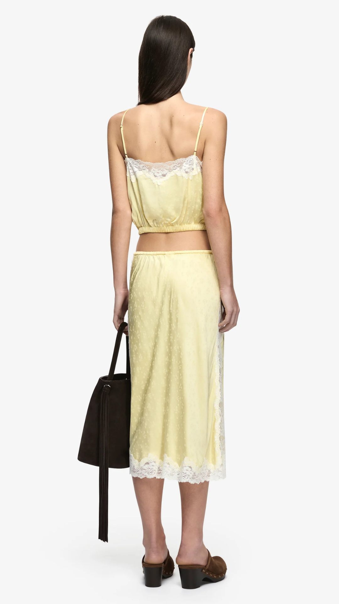 ZANA TOP - LEMON CREAM /IVORY