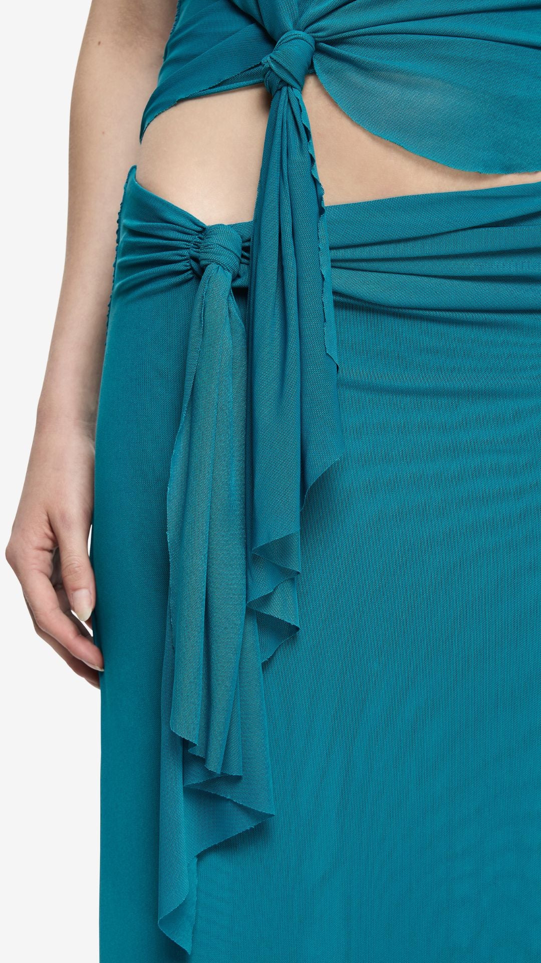 OLYSSIA KNOT SKIRT