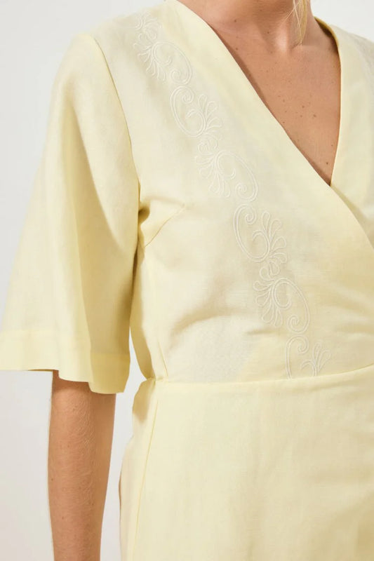 Rosario  Min Dress-  Butter