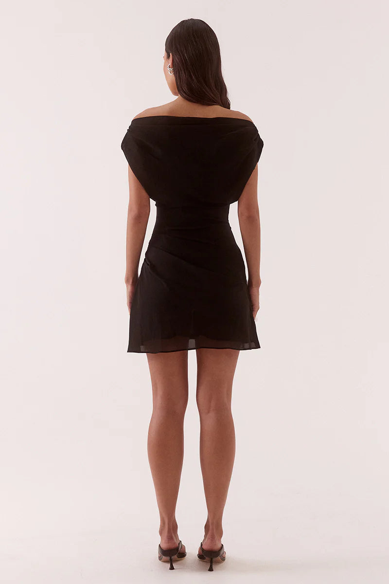 Ada Mini Dress - Black