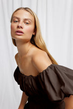Load image into Gallery viewer, SIGNIFICANT OTHER - ROBYN DRESS CHOCOLATE
