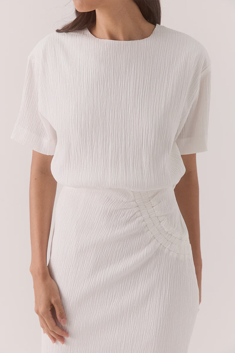 PRE ORDER Aine Dress - Chalk